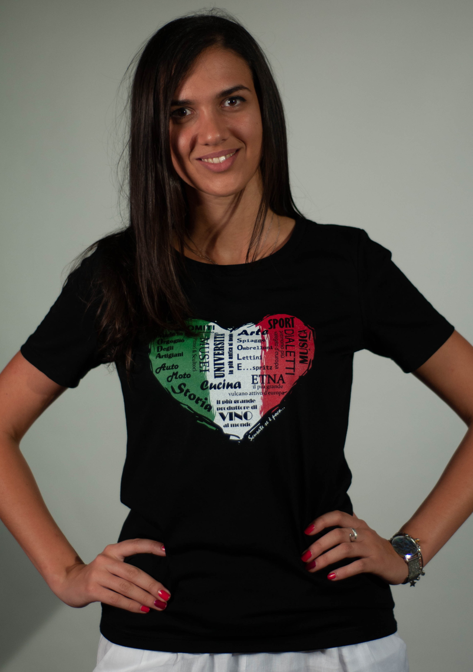 maglia cuore donna